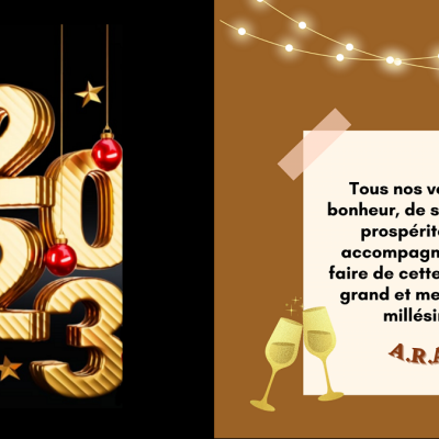 Meilleurs vœux 2023 
